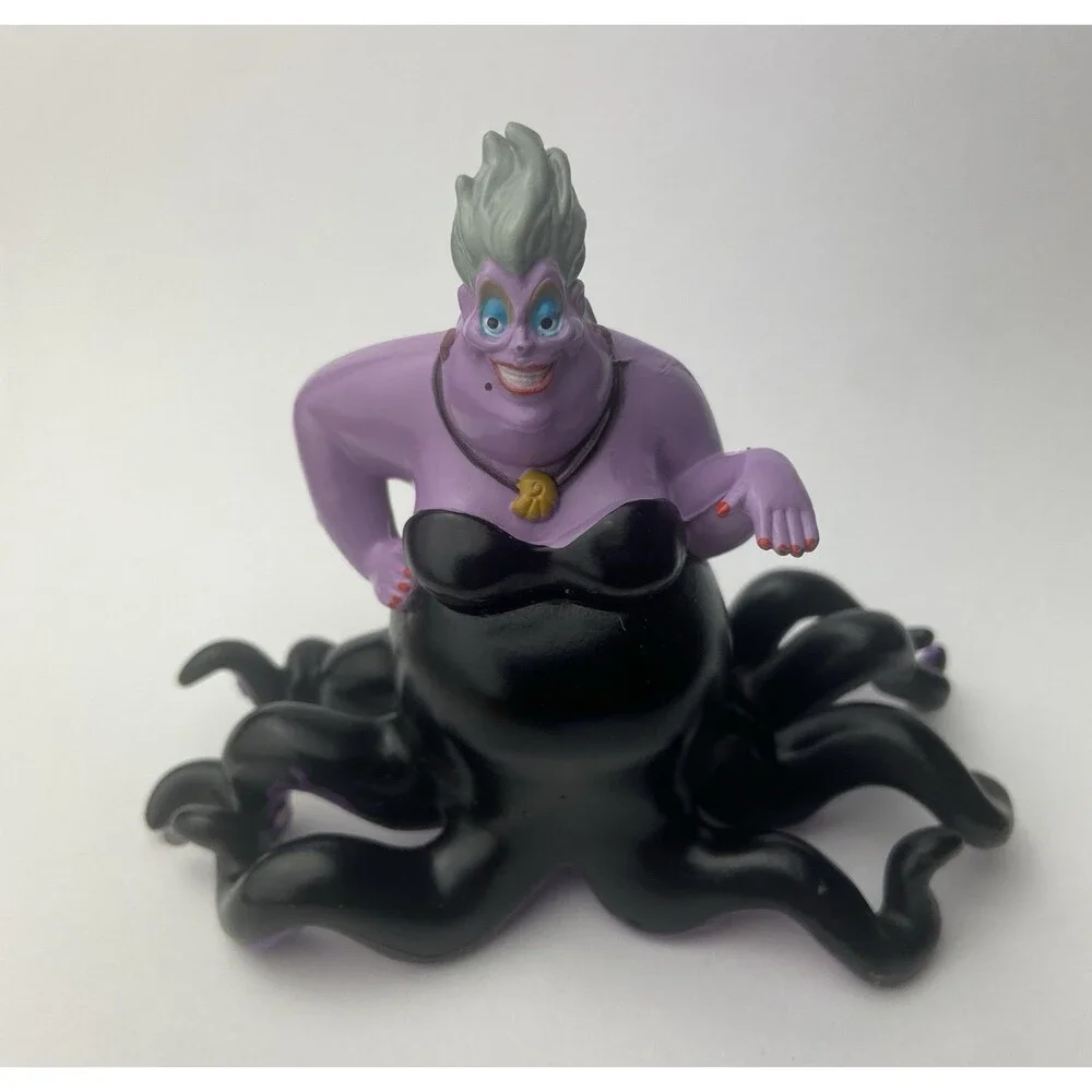 Disney Little Mermaid Ursula The Sea Witch 3.5 PVC Toy Or Cake Topper